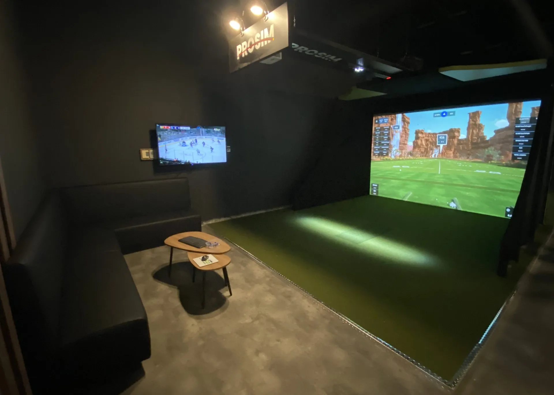 Installation ProSim — Saguenay golf centre (GVS)