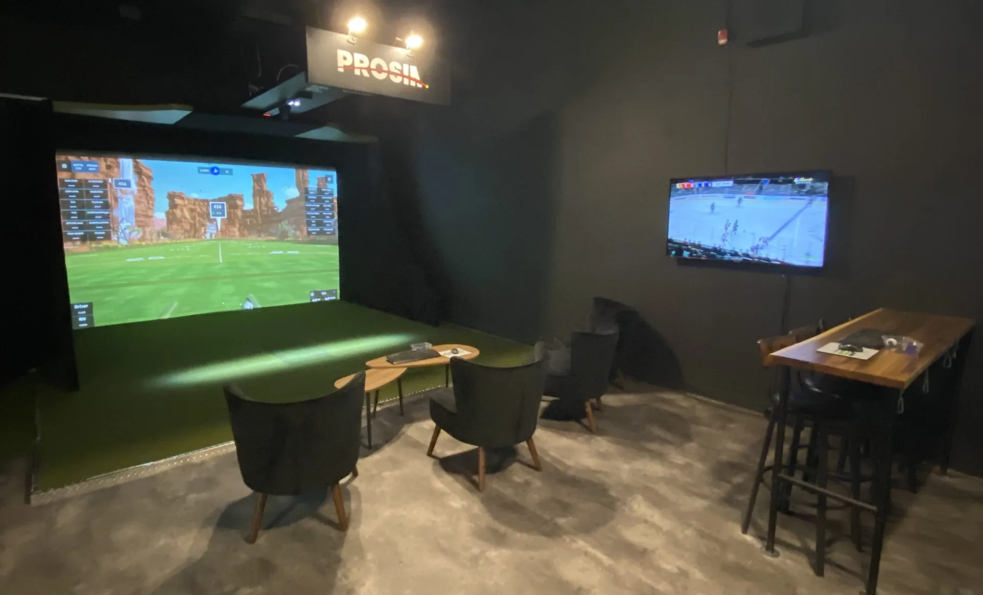 Installation ProSim — Saguenay golf centre (GVS)